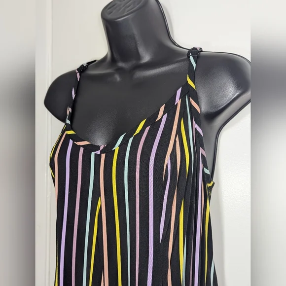 Torrid Multi Color Trapeze Maxi Dress - Picture 2 of 13